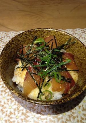 鰤王で作る漬け丼-レシピのメイン写真