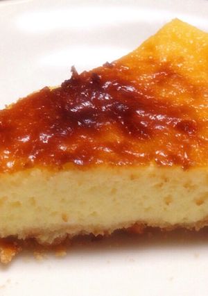 ニューヨークスタイルチーズケーキ-レシピのメイン写真