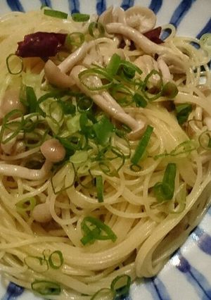 ピリ辛☆きのこのガーリックパスタ-レシピのメイン写真