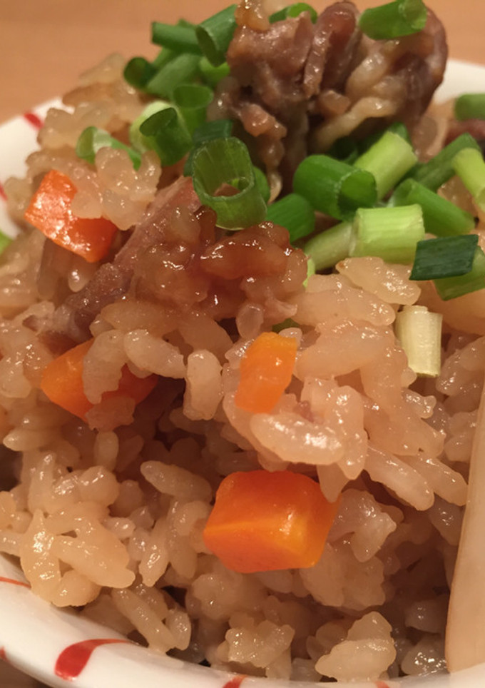 かんたん☆豚肉とエリンギの炊き込み御飯-レシピのメイン写真
