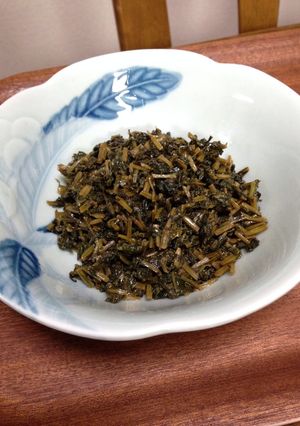 大根の間引き菜でソフトふりかけ-レシピのメイン写真