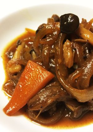 牛肉のNZ産バルサミコ酢炒め-レシピのメイン写真