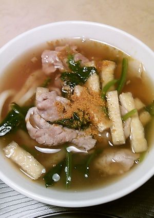 カレー粉あ~んかけうどん-レシピのメイン写真