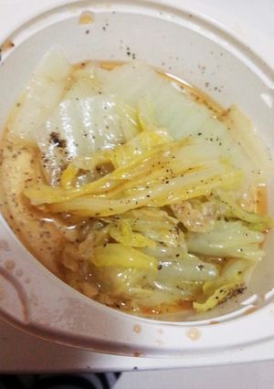 簡単(^^)白菜のおつまみ-レシピのメイン写真