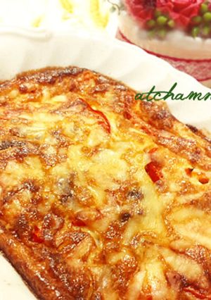 グラタン風～大豆のお肉で皮なしキッシュ♪-レシピのメイン写真