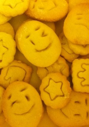 材料３つ！型抜きクッキー：）-レシピのメイン写真