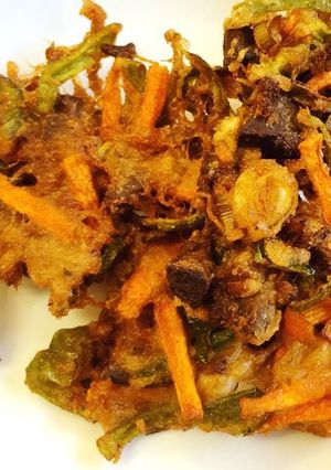 臭みがなくて食べやすい★レバーのかき揚げ-レシピのメイン写真