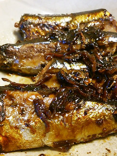 梅酢でサンマ♪-レシピのメイン写真