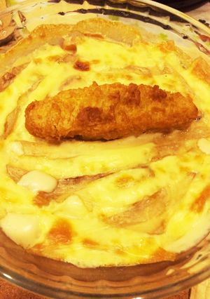 フライドポテトで簡単グラタン-レシピのメイン写真