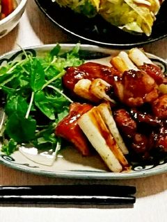 簡単!焼き鳥風 鶏の照り焼き-レシピのメイン写真