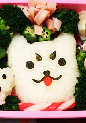 簡単♡静岡のゆるキャラ☆しっぺい弁当！-レシピのメイン写真