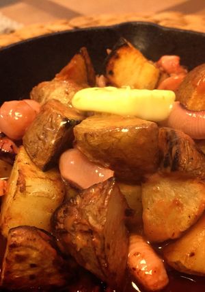 じゃがバタ焼き塩辛-レシピのメイン写真