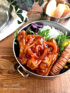 お弁当にも!ポークチャップ-レシピのメイン写真