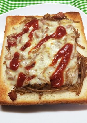 焼そばトースト-レシピのメイン写真