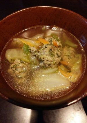 包まない餃子スープ-レシピのメイン写真