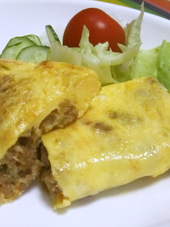卵焼き器で☆彡和風オムレツ-レシピのメイン写真