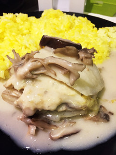 白菜ステーキのきのこクリーム煮-レシピのメイン写真
