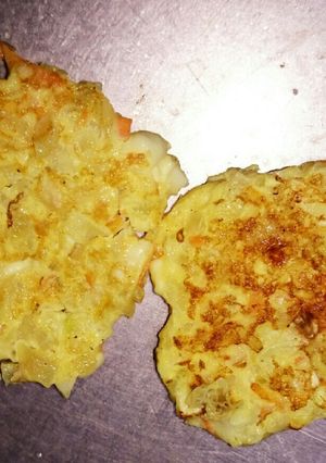 離乳食後期 1歳 野菜お好み焼き-レシピのメイン写真