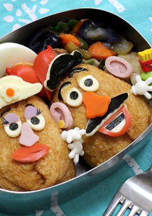 トイストーリー☆ポテトヘッドのキャラ弁-レシピのメイン写真
