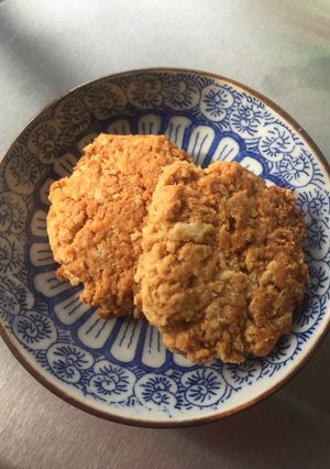 パン粉とピーナッツバターのクッキー-レシピのメイン写真