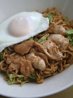 もっちりふんわり蒸し焼きそば-レシピのメイン写真