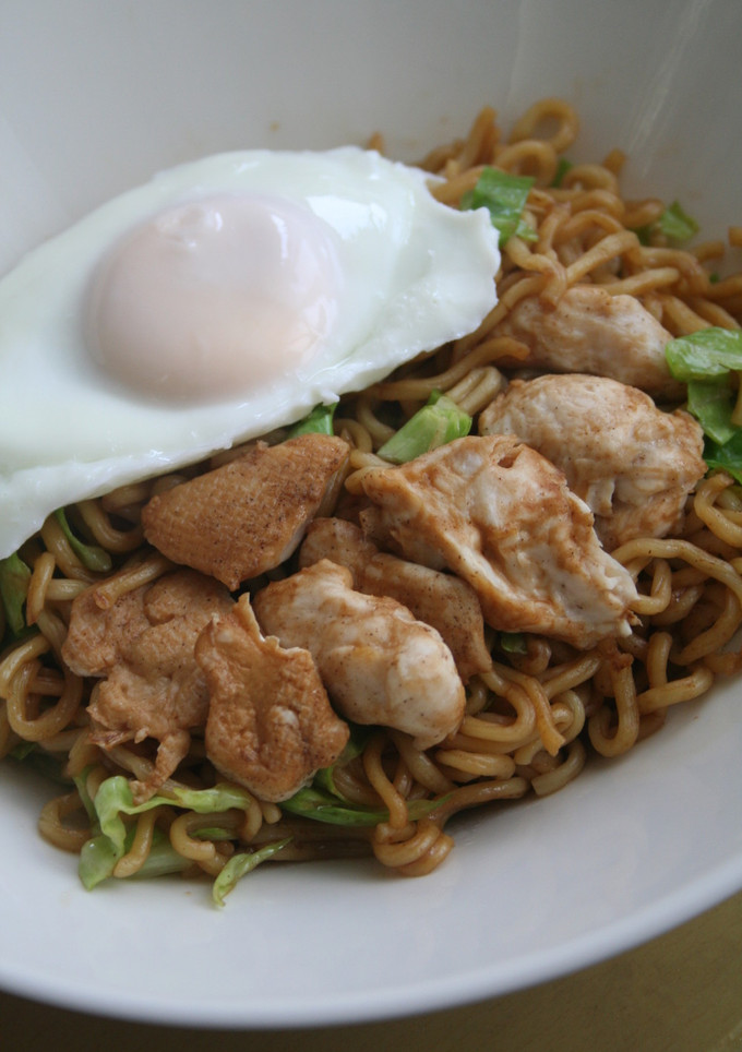 もっちりふんわり蒸し焼きそば-レシピのメイン写真