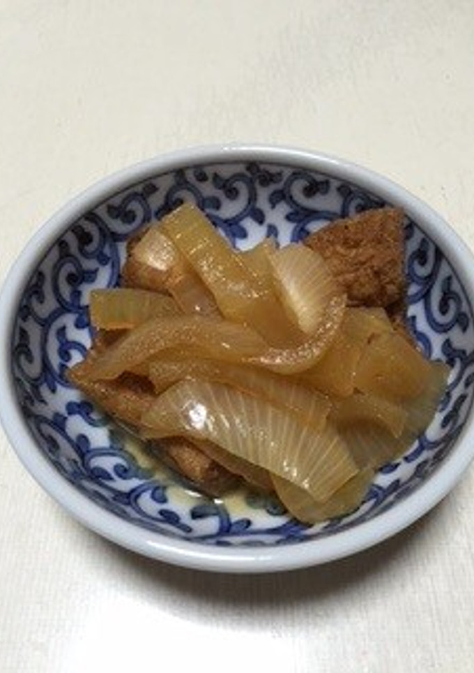 時短節約簡単☆たまねぎと厚揚げの煮物-レシピのメイン写真