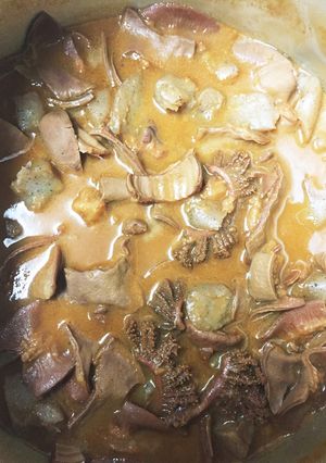 牛モツ煮込み-レシピのメイン写真