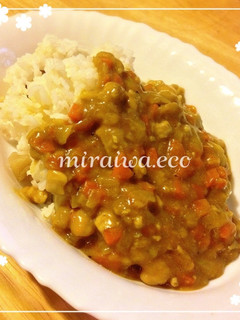 簡単カレー粉で作るオーガニックカレー-レシピのメイン写真