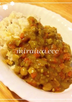 簡単カレー粉で作るオーガニックカレー-レシピのメイン写真