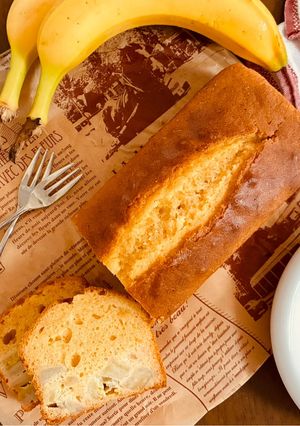 オイルでふわふわ♪米粉のバナナケーキ-レシピのメイン写真