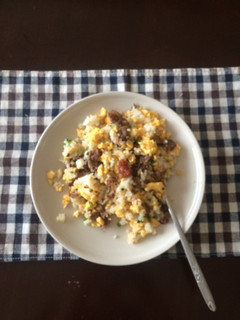 牛しぐれ炒飯 残りもので…-レシピのメイン写真
