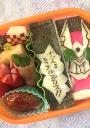 ｺﾚｸｯﾃﾓｲｲｶﾅ? ギャレン弁当-レシピのメイン写真
