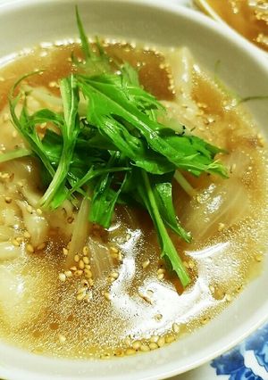 余った焼き餃子でOK!美味しいスープ餃子-レシピのメイン写真