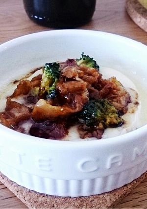バルサミコソースの豚肉ココットカマン-レシピのメイン写真
