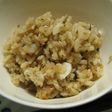 真鱈と塩昆布の炊き込みご飯