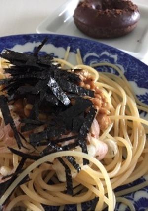 簡単 納豆パスタ-レシピのメイン写真