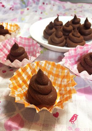 簡単大量生産うんこ生チョコ☆バレンタイン-レシピのメイン写真