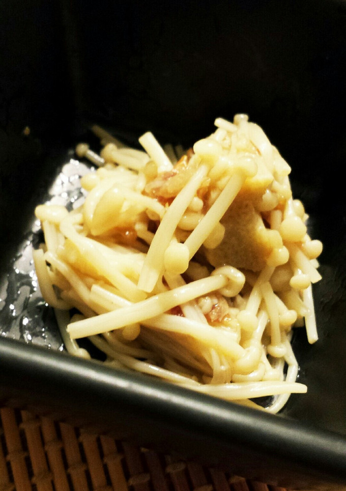 レンジで3分！えのきだけのおかか和え-レシピのメイン写真