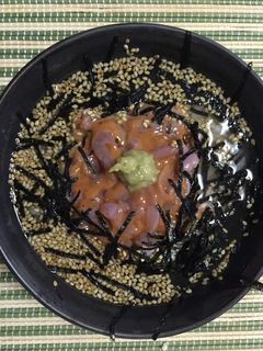 イカの塩辛茶漬け-レシピのメイン写真