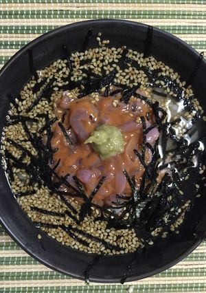 イカの塩辛茶漬け-レシピのメイン写真