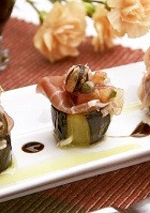 生ハムと茄子のマリネ-レシピのメイン写真