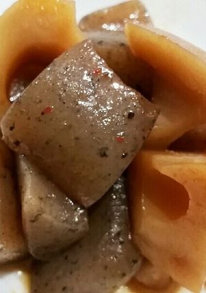 簡単❤こんにゃくとれんこんのピリ辛煮物♪-レシピのメイン写真