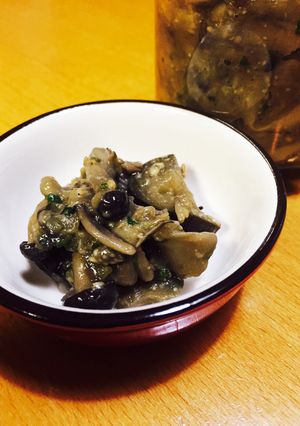 きのことナスの瓶詰め-レシピのメイン写真