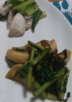 ご飯のお伴に、蕪の塩昆布漬け(^^)v-レシピのメイン写真