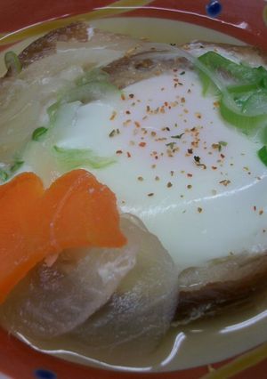 車麩の巣ごもり卵-レシピのメイン写真