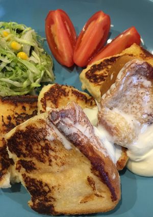 冷凍食パンで時短フレンチトースト♬-レシピのメイン写真
