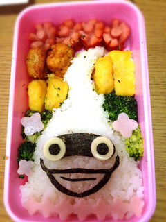 妖怪ウォッチ 簡単 ウィスパーキャラ弁-レシピのメイン写真