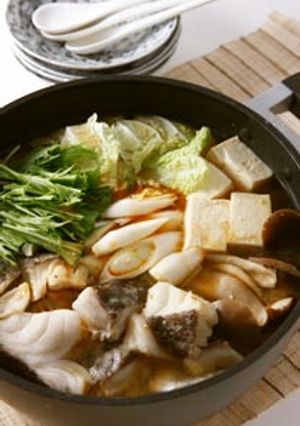 ピリ辛★鱈（たら）のラー油味噌鍋-レシピのメイン写真