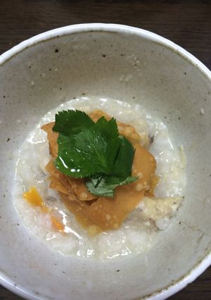 炊飯器におまかせ！スタミナ中華粥‼︎-レシピのメイン写真